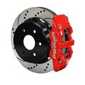 Wilwood 14.25 in. Big Brake Truck Rear Brake Kit, Red 140-9407-DR